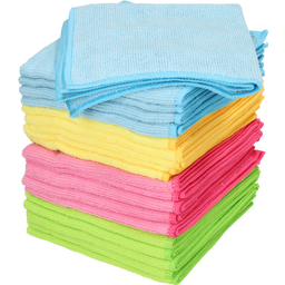 nice essentials Set di Panni in Microfibra - 32 x 32 cm - 20 pz.