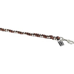 ESKADRON Longe avec Mousqueton - hazelnut-creme-dakrbrown