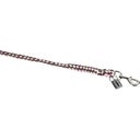 Strick mit Karabiner, almond-creme-powderrose