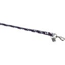 Rope with Carabiner, navy-white-blackberry