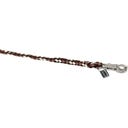 Rope with Panic Hook, hazelnut-creme-dakr brown