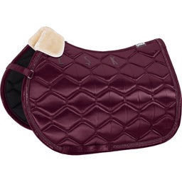 ESKADRON Saddle Pad SATIN CRYSTAL, VS - Blackberry