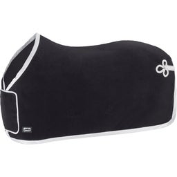 ESKADRON Abschwitzdecke Fleece black/silber - M