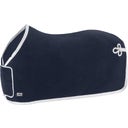 ESKADRON Abschwitzdecke Fleece navy/weiß