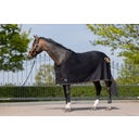 ESKADRON Abschwitzdecke Fleece black/silber - M
