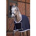 ESKADRON Abschwitzdecke Fleece navy/weiß - M