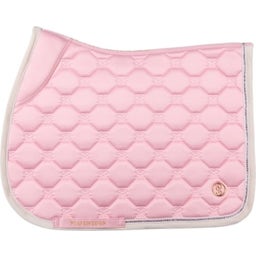 Springschabracke Vintage Monogram hortensia pink