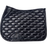 Tapis de Selle Saut Dazzling Metallic Lacquered Black