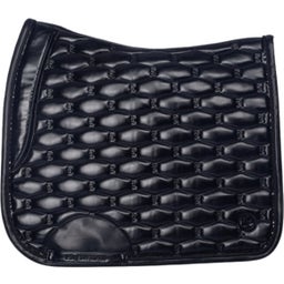 Dressurschabracke Dazzling Metallic lacquered black