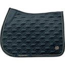 Springschabracke Velvet Monogram midnight green