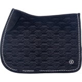 Sottosella da Salto Velvet Monogram, Nero
