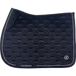 PS of Sweden Springschabracke Velvet Monogram schwarz