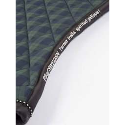 PS of Sweden Dressurschabracke Checked midnight green