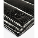 PS of Sweden Dressurschabracke Croco PU schwarz