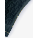 Dressurschabracke Velvet Monogram midnight green