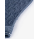 Springschabracke Velvet Monogram mist blue