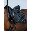 Dressurschabracke Dazzling Metallic lacquered black
