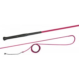FLECK Longierpeitsche ERGO-Griff, 180 cm - pink