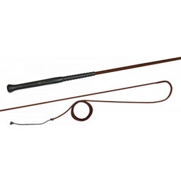 FLECK Longierpeitsche ERGO-Griff, 180 cm - braun