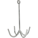 Waldhausen 4-Arm Metal Bridle Hook - 1 Pc