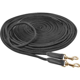 Waldhausen Doppellonge, schwarz - 16 m
