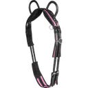 Lunging Surcingle with Two Handles, Grey/Pink-Red - Minishetty