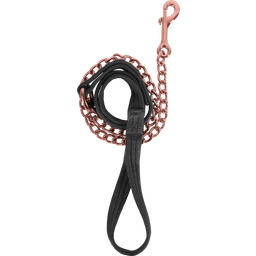 Waldhausen Führkette Soft - schwarz/rose gold