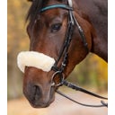 Lammfell Nasen- oder Genickpolster, natur - 27 cm
