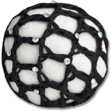 Waldhausen Haarnetz mit Glitzersteinchen