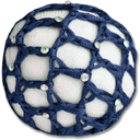 Filet à Cheveux Orné de Strass, Bleu