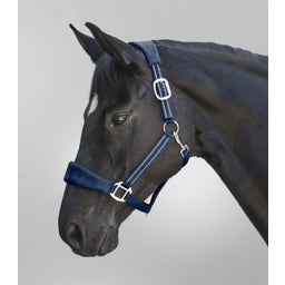 Waldhausen Halfter Alcantara, nachtblau - Pony