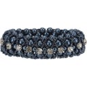QHP Diamond Bun Band - navy