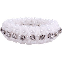 QHP Knotenband Diamond - weiß