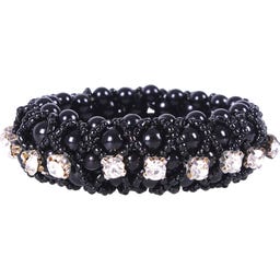 QHP Knotenband Diamond - schwarz