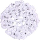 QHP Diamond Hairnet - white