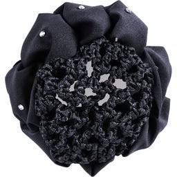 QHP Fiocco per Capelli Flower - Nero