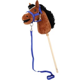 QHP Set per la Cavezza per Hobby Horse - Blu cobalto