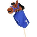 Fleece Rug, Hobby Horse, Cobalt blue