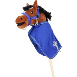 Brands of Q Hobby Horse Fleecedeken - Kobaltblauw