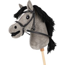 PresTeq Безбитова юзда за Hobby horse, черен - 1 бр.