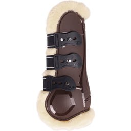 QHP Ontario Tendon Boots, brown - Pony