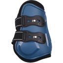 QHP Champion Bell Boots, steel blue
