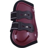 QHP Champion Bell Boots, burgundy