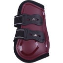QHP Champion Bell Boots, burgundy