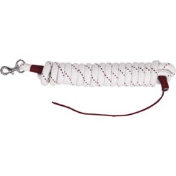 QHP Lead Rope 4.20 m - white/bordeaux