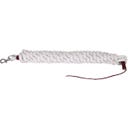 Brands of Q Loswerktouw - 6,80 m - Wit/Bordeaux