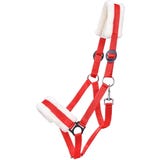 QHP Cali Head Collar, light red