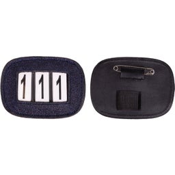 QHP Nummernhalter Shine - navy