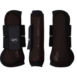 QHP Tendon Boots, brown - Cob