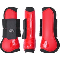 Brands of Q Guêtres, Rouge Clair - Shetty